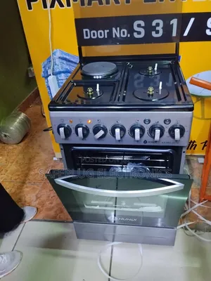Cooker: Gas + Electric Hybrid Oven | Compact 50×55cm | Hotels/
