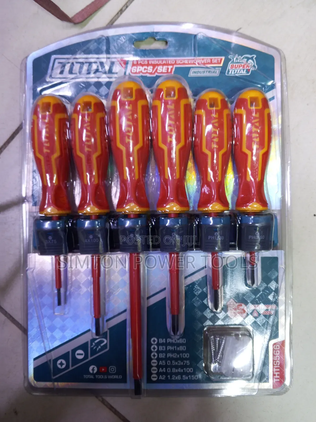 6-Piece Total Screwdrivers