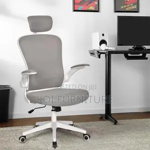 Office Chairs; White Ergonomic Office Chair