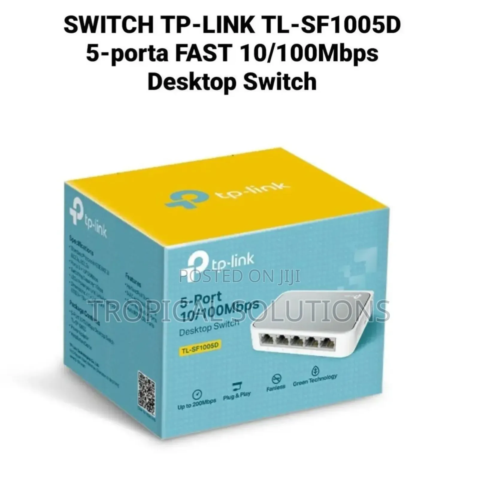 Tp-Link Sf1005d 5 Port 10/100mbps Switch