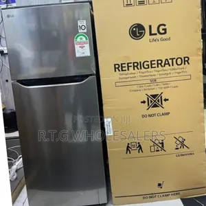 Lg 234l Silver No‐Frost Fridge With Top Mounted Freezer