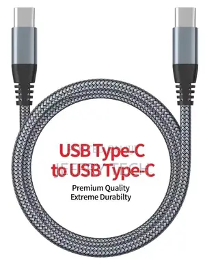 Usb-C Type C to Type C Fast Charging Data Transfer Cable 100w 2mtrs