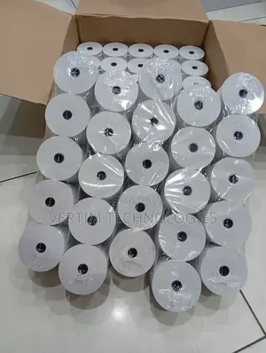 Stable Curl Paper 50 Pieces 80mm by 80mm by 13mm Thermal Paper Rolls