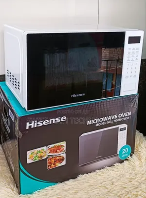 Microwave Hisense 20 Liters Digital Microwave White