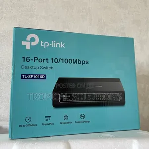 Tp-Link Sf1016d 16 Port 100mbps Desktop Switch