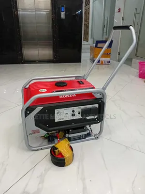 Portable 5.5kva Honda Petrol Generator Keystart With Wheels