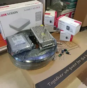 Hikvision 4 Channel Cctv Kit/Package System