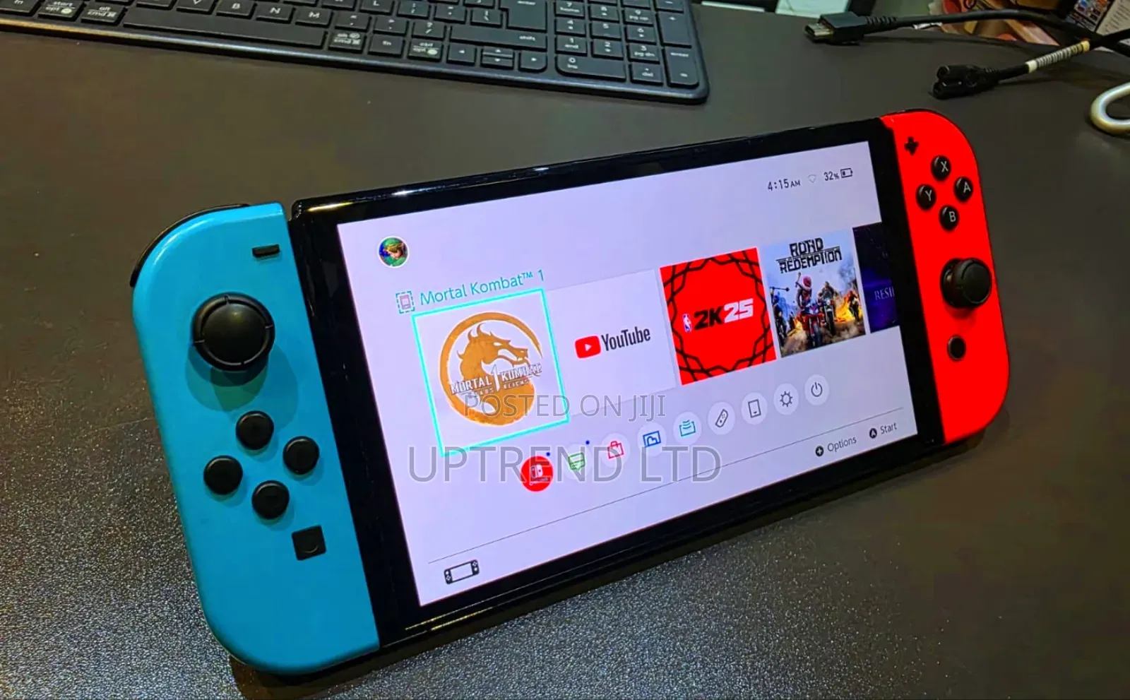 Mint Condition ,Pre Owned Nintendo Switch Oled