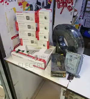 8 Channel Hikvision Full Set Surveillance Camera With 8 Pcs Camera Ir