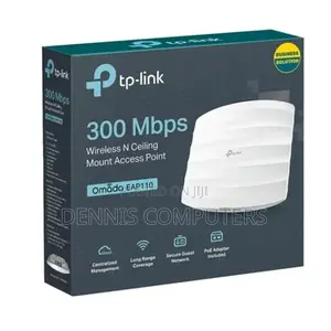 Tp-Link 300mbps Wireless N Ceiling Mount Access Point - Tl-Eap110