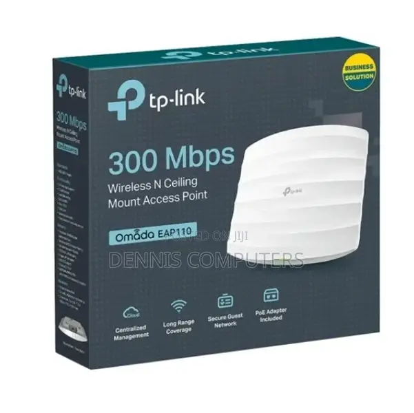 Tp-Link 300mbps Wireless N Ceiling Mount Access Point - Tl-Eap110
