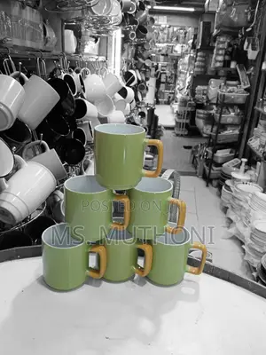 6 PCS Unique Ceramic Coffe Mugs