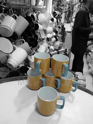 6 PCS Unique Ceramic Coffe Mugs
