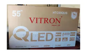 Vitron 55 Inches Qled Smart Android Television.