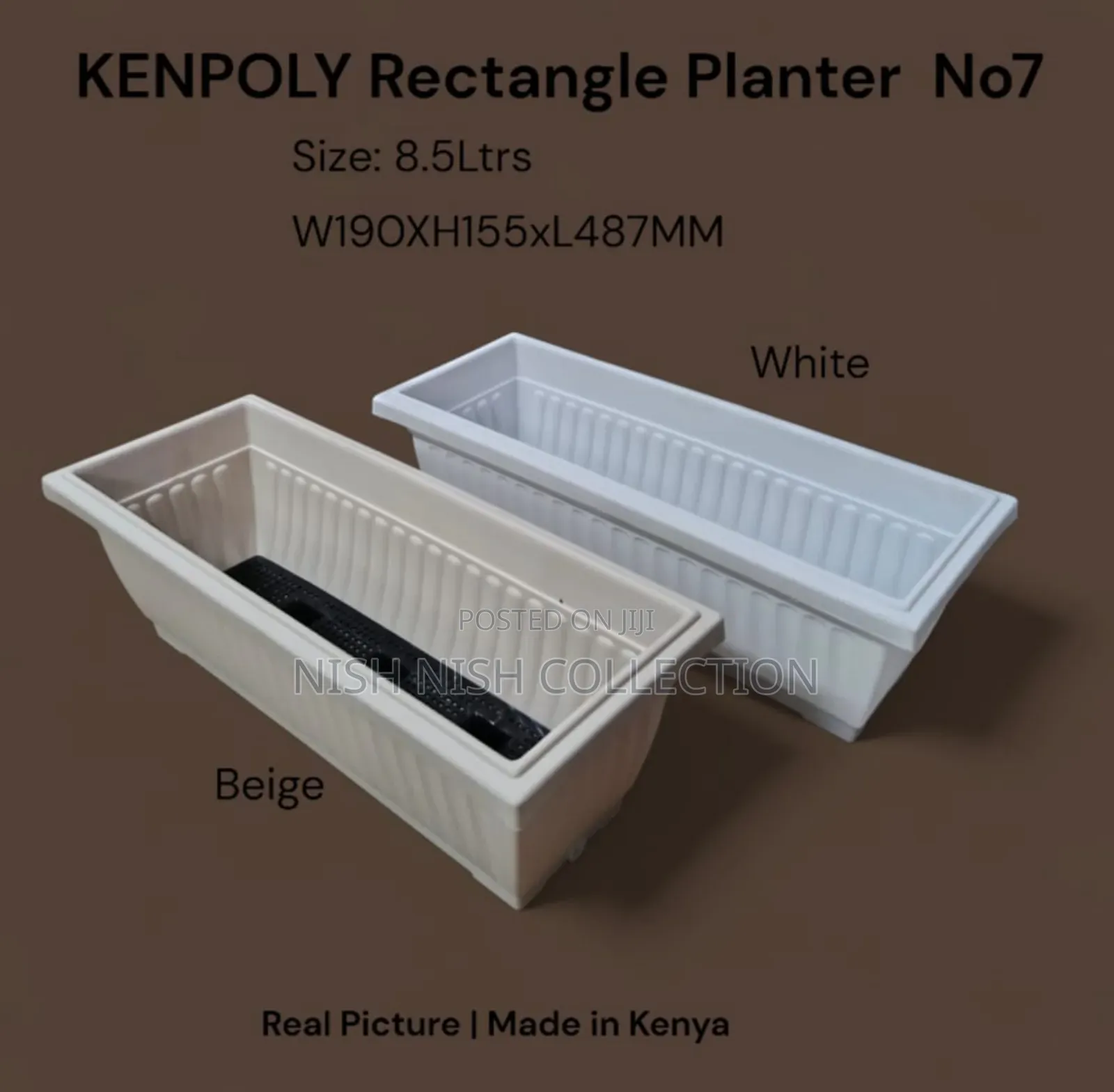 Kenpoly Rectangle Planter 7