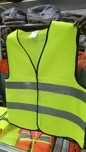 Reflector Jackets (Branded Velcro With Black Lining)