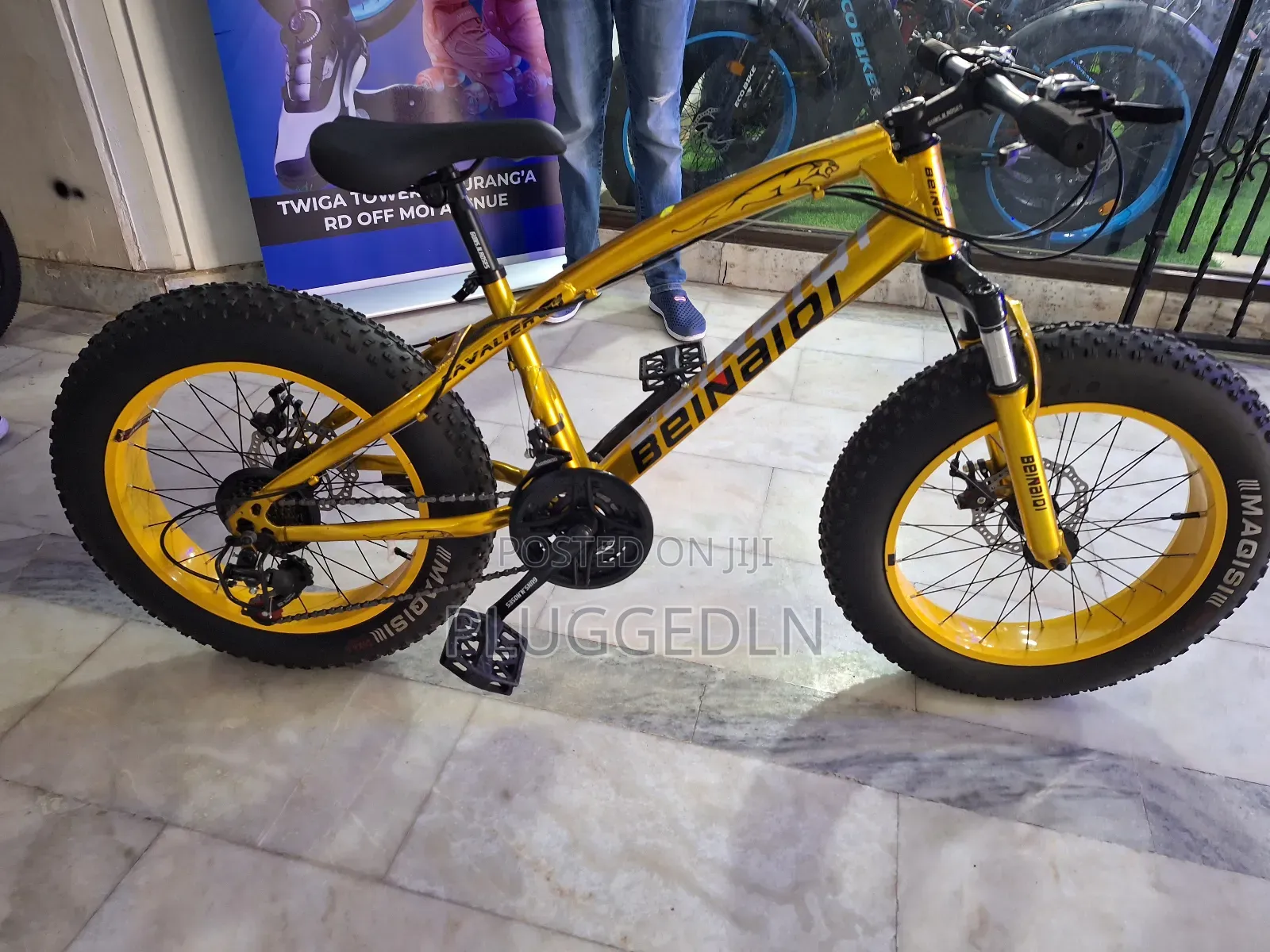 Beinaidi Fat Tire Mountain Bike- Size 20*