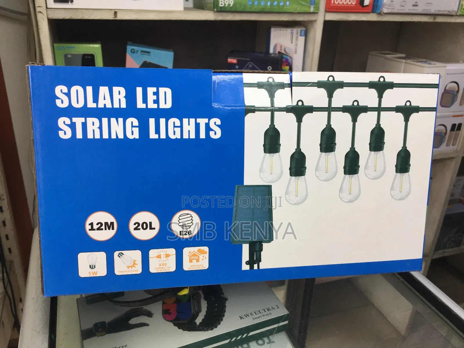 Led Solar String Lights 12m