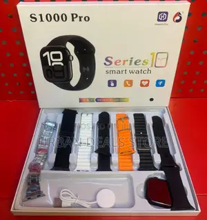 *S1000 Pro Smart Watch Has a 46mm Case With a Full Hd Touch Display