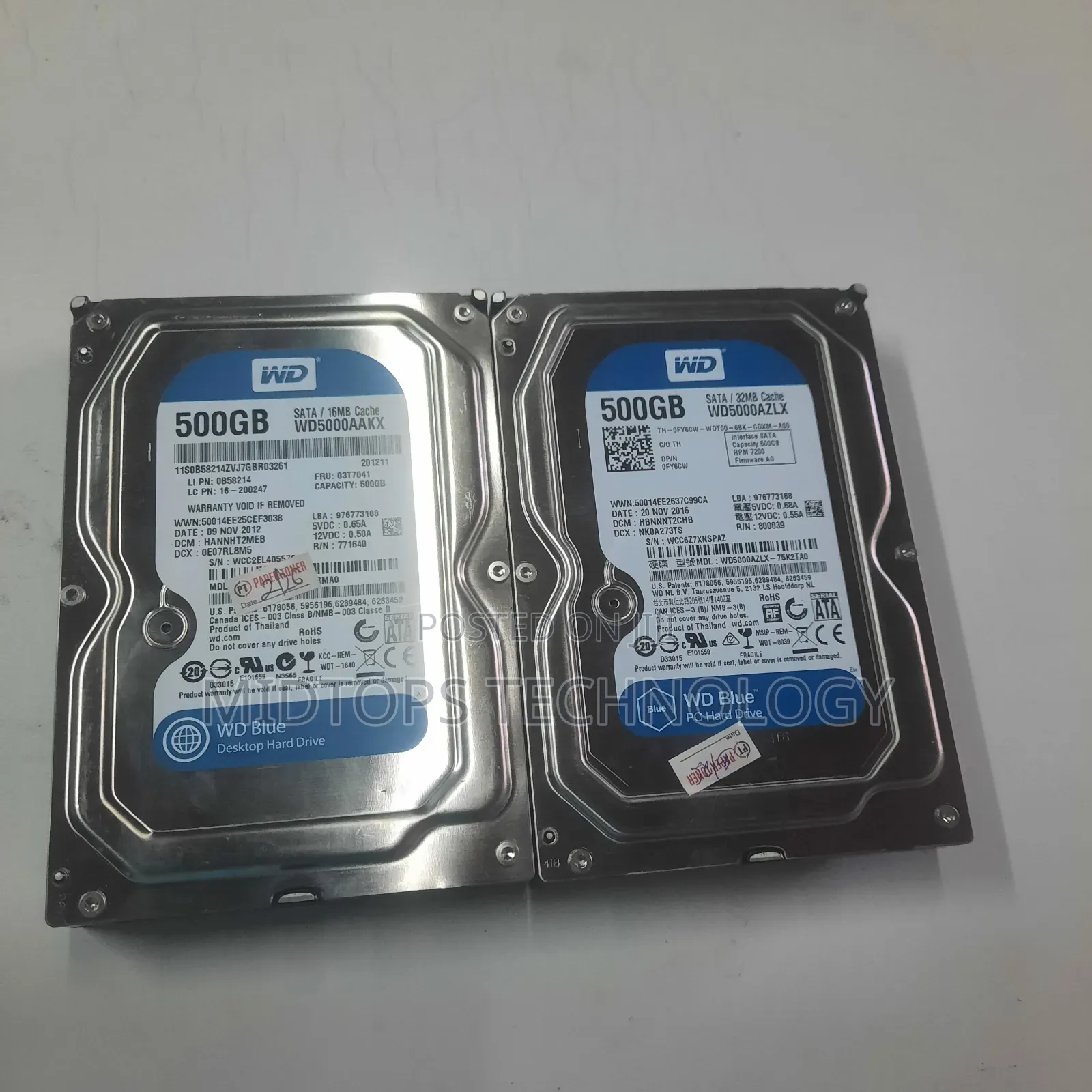 500 Gb Desktop Harddisk