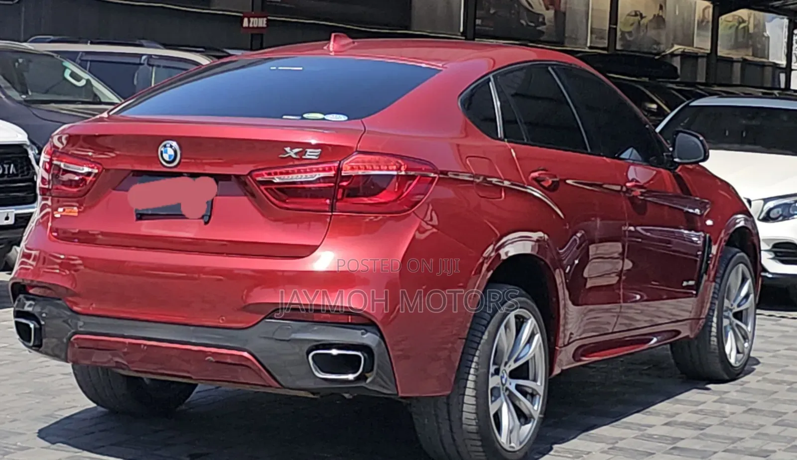 BMW X6 2017 Maroon