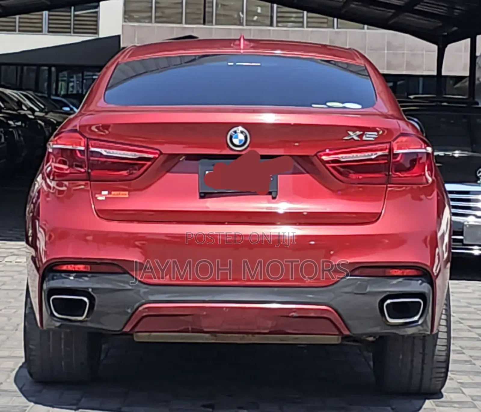 BMW X6 2017 Maroon