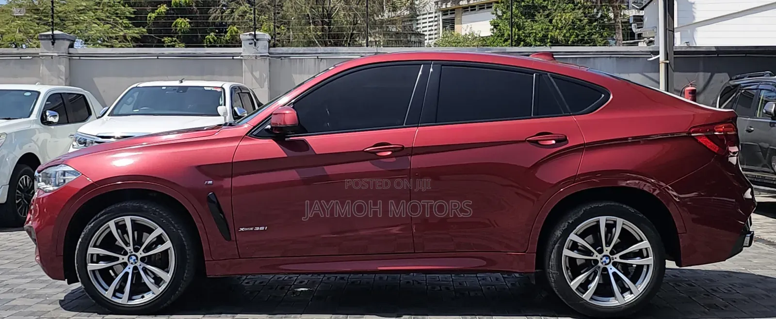 BMW X6 2017 Maroon