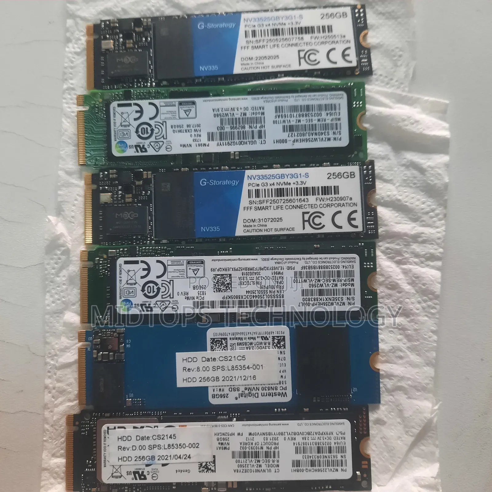 Nvme 256 SSD M2