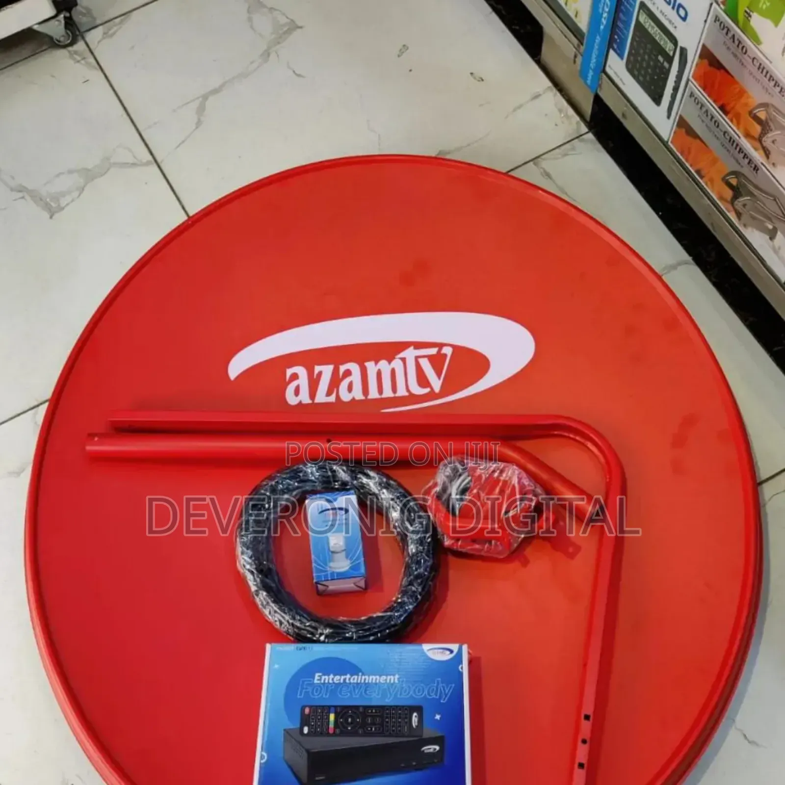 *Azam Tv Complete Kit