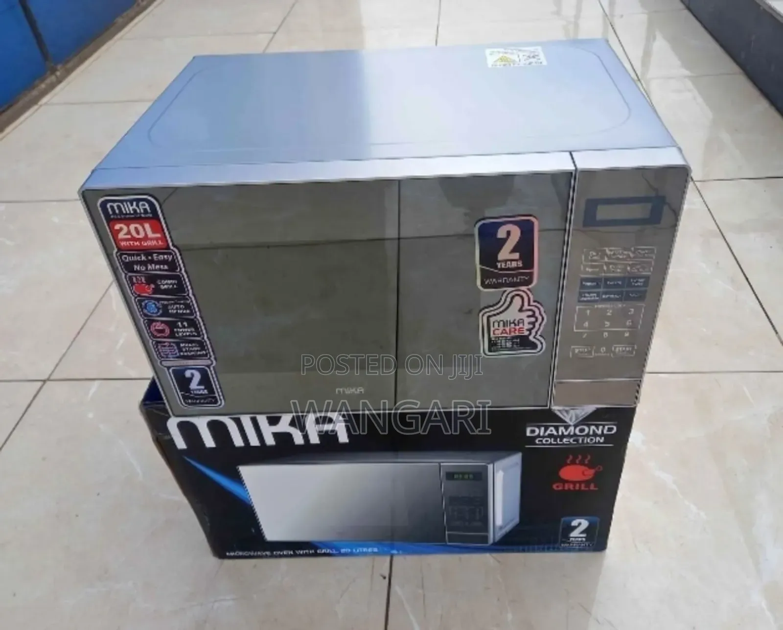 2 Years Warranty Mika Digital Microwave