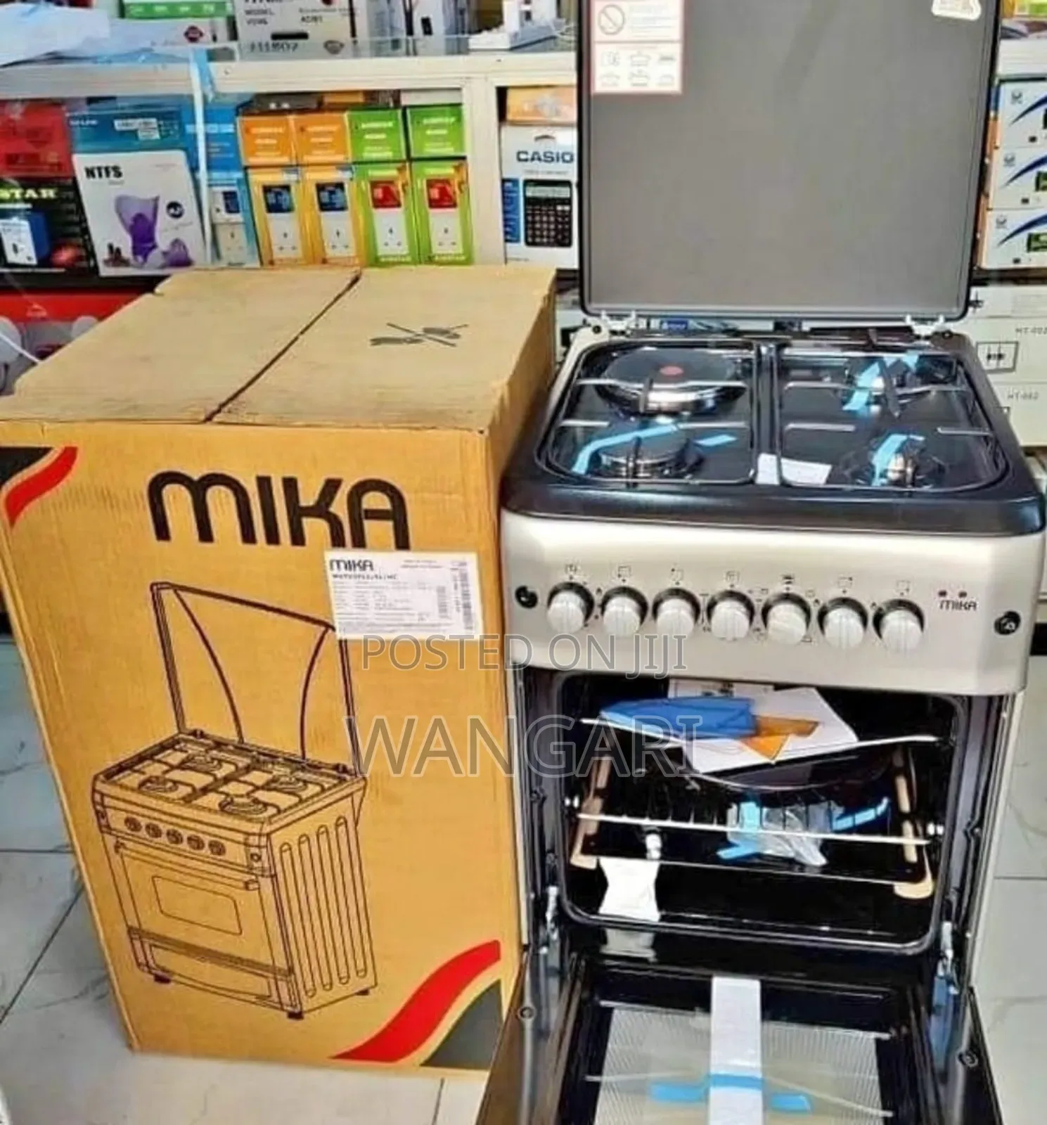 WTH Warranty Mika 3+1 Standing Cooker