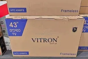 Pre Installed Vitron 43 Inch Smart Tv T/7