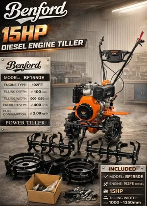 Benford 15hp Diesel Engine Tiller/Diesel Tiller