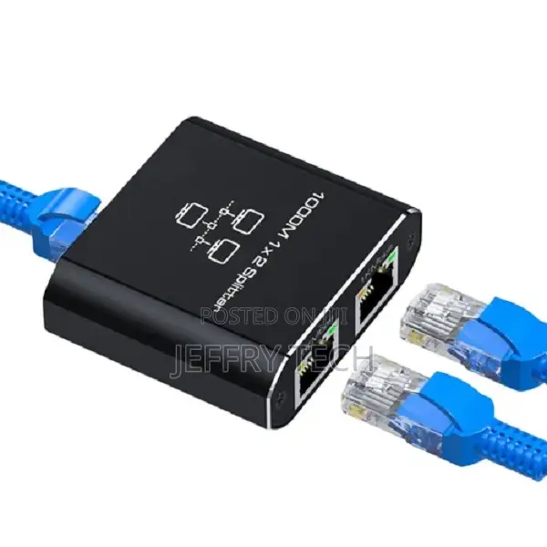 Rj45 Network Splitter Adapter 1 to 2