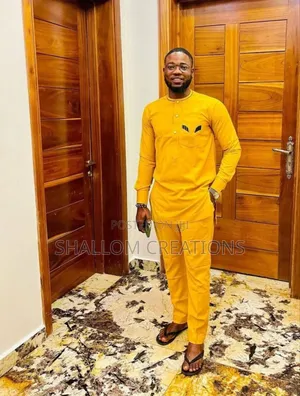 Yellow Kaunda Suits