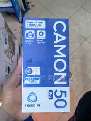 New Tecno Camon 50 Pro 256 GB Gray
