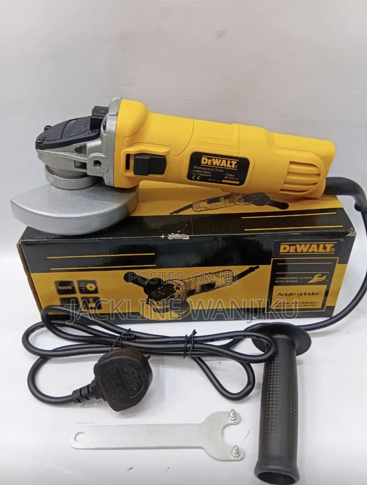 Electric Dewalt Angle Grinder 4” : 4 Inch Angle Grinder Mac/ Grinder