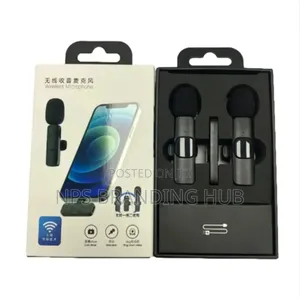 Wireless Mic Double/Single For Type C And iPhone Dr