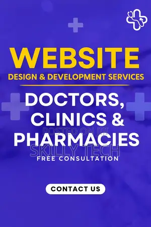 Doctors Clinics and Pharmacy Website Design Services Development