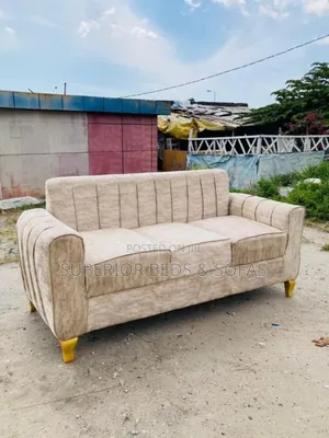 Beige 3 Seater Sofa- Free Delivery.