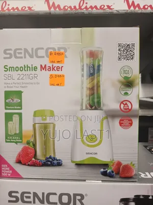 Sencor 500w Smoothy Maker - 0.6l 0.3l Removable Bottles