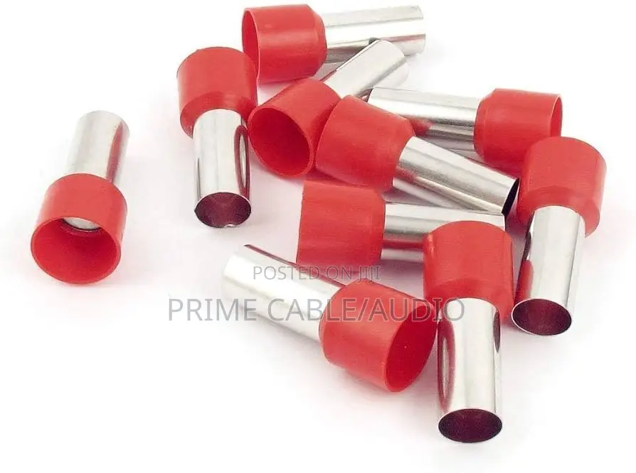 High Quality 25mm Red Ferrule Connectors