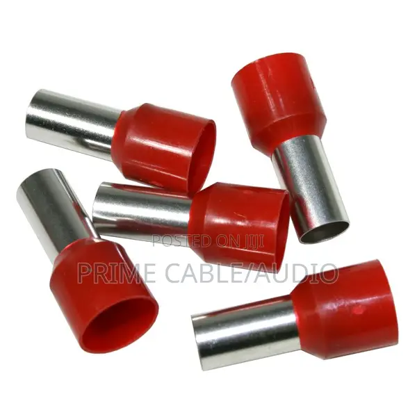 High Quality 25mm Red Ferrule Connectors