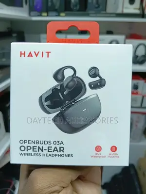 These Are the Havit Openbuds 03a Open-Ear Wireless Headphones.