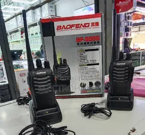 Baofeng Bf-888s Walkie Talkie Long Range 16 Channels Radio