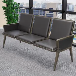 3-Link Heavy Duty Office Reception Bench – Waiting Area Seating