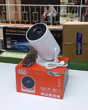 Rotundity Mini Projector Wi-Fi Ready Wired Wireless