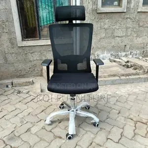 Office Chair : Ergonomic High Back Mesh Office Chair -Adjustable