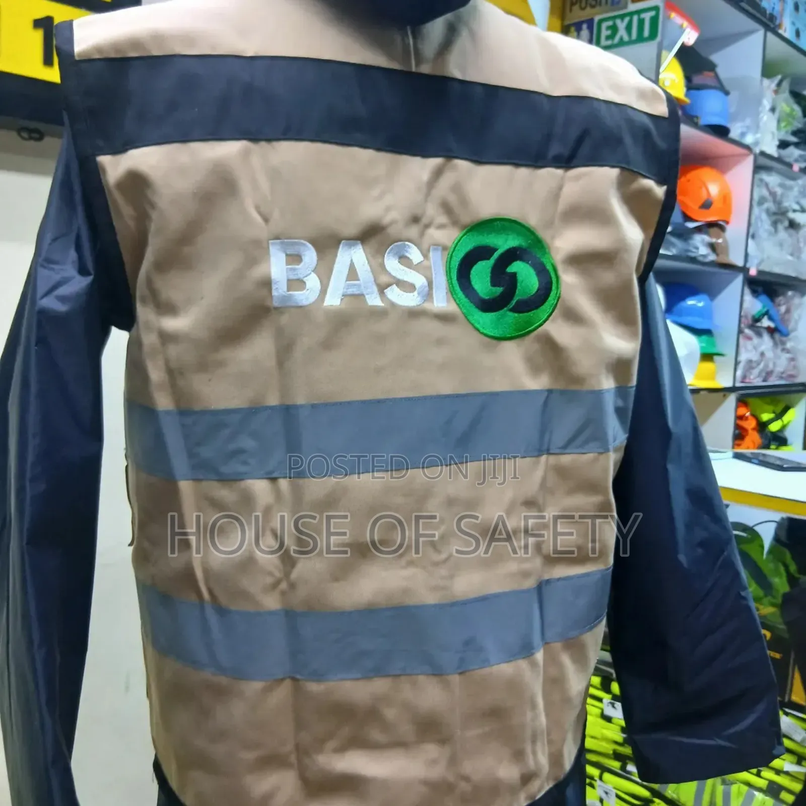 Floresent Beige Safari Jackets