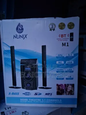 Nunix 3.1ch Nu- M1 Home Theater Speaker System